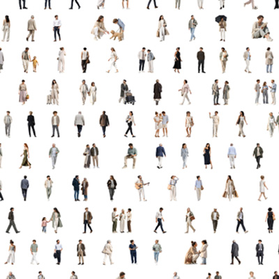Cutout People Europe-General Sammlung mit vielen freigestellten Personen PNG