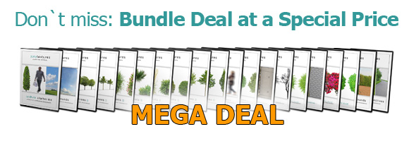 Bundle Deal Banner mit Texture Collections Value Pack 01 und Mega Deal Schriftzug
