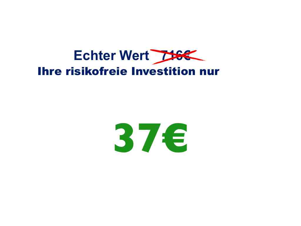 Anti Spionage System für Normalbürger – Videokurs zum Datenschutz 5 Präsentationsfolie mit durchgestrichenem Preis und Angebot für risikofreie Investition von 37 Euro
