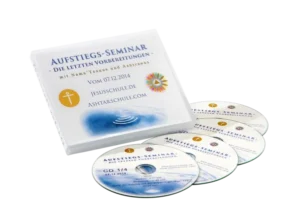 Aufstiegs-Seminar Produktbox mit vier Audio-CDs, Jesusschule, Durchbreitungen für letzte Vorbereitung