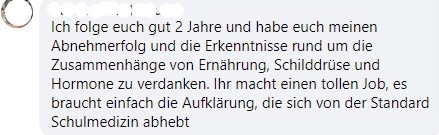 Kundenstimme SP10: Ich folge euch gut 2 Jahre und habe euch meinen Abnehmerbericht und die Erkenntnisse rund um die Zusammenh