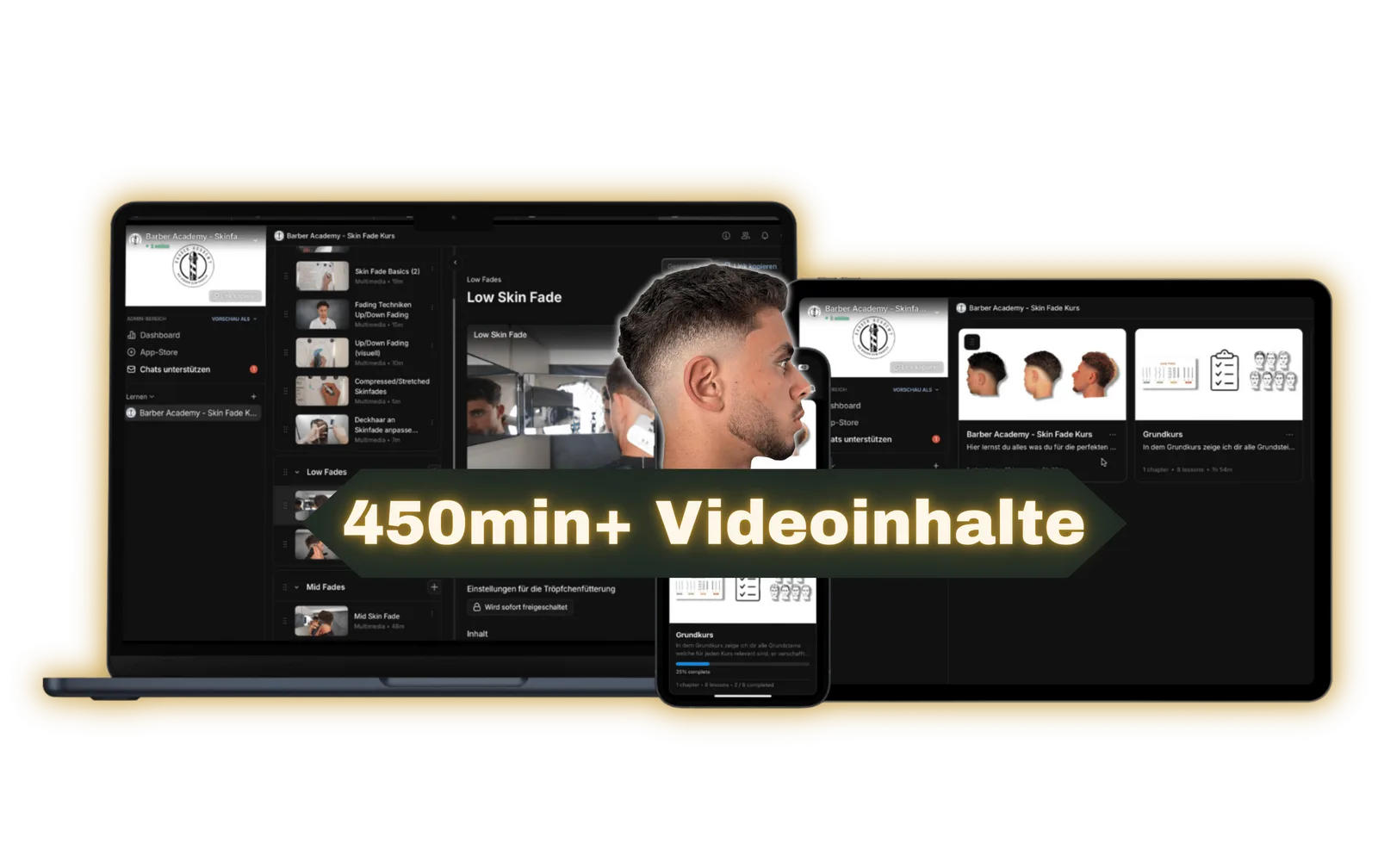 Barber Academy Lektion und Schulungsinhalte
