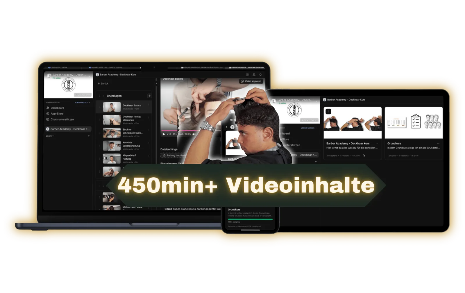 Barber Academy Trainingsvideos und Anleitungen