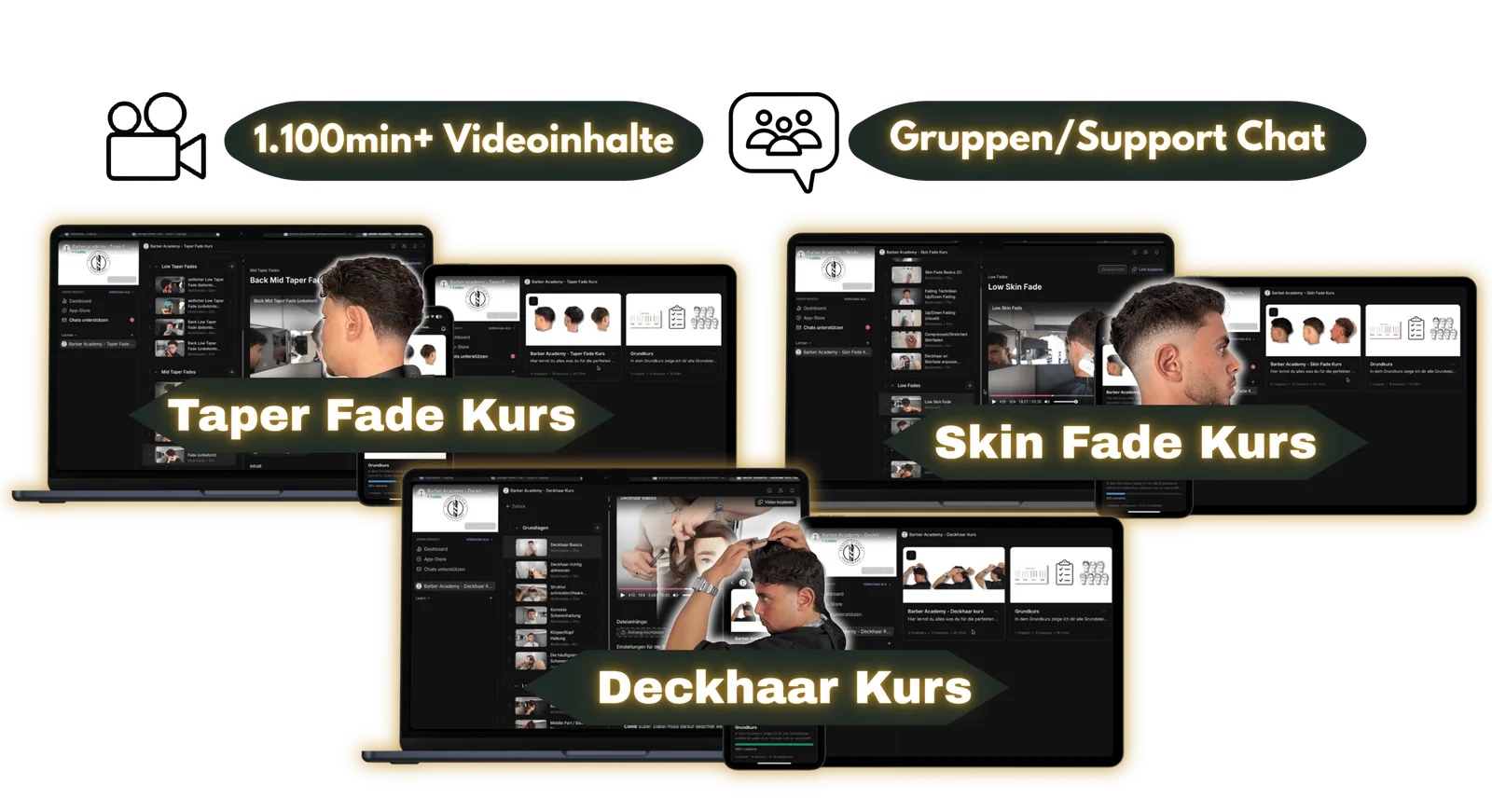 Barber Academy Kursvorteile und Benefits