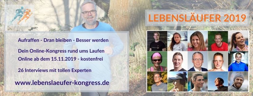 Lebensläufer 2019 Online-Kongress mit Moderator und Interviewpartnern