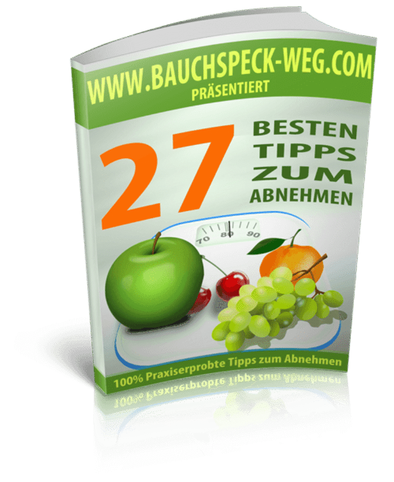 Bauchspeck Weg Abnehmprogramm – E-Book mit Abnehmtipps