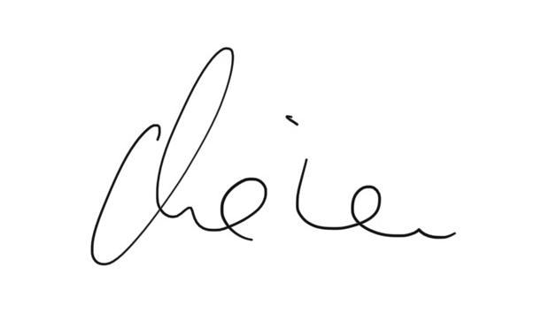 be ORIGINAL – Videokurs zur Positionierung von Monika Frauendorfer 14 Handschriftliche Unterschrift 'Monika' auf weißem Hintergrund