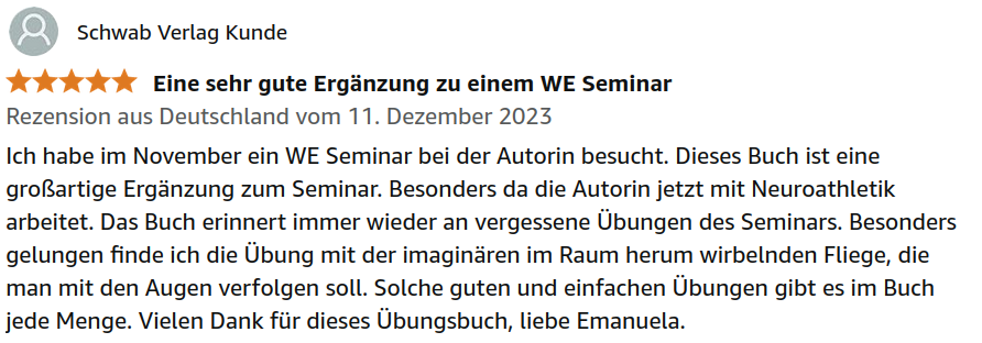 5-Sterne Amazon-Rezension