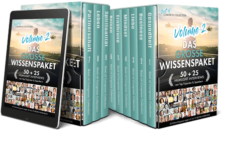 Volume 2 Wissenspaket mit Tablet und grünem Buch-Set