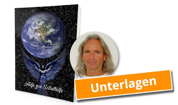 Buch-Cover Hilfe zur Selbsthilfe mit Portrait von W. Scheel