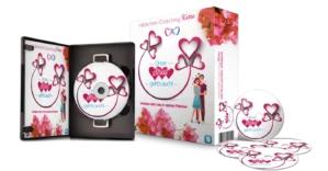 Hilde Fehr Coaching Kurs DVD-Boxset mit Herzen und Blüten-Motiv, Kurztitel Ohne Streit geht's auch