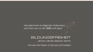 Bildungsfreiheit – Lerne in deinem eigenen Tempo – Ansicht der Verkaufsseite