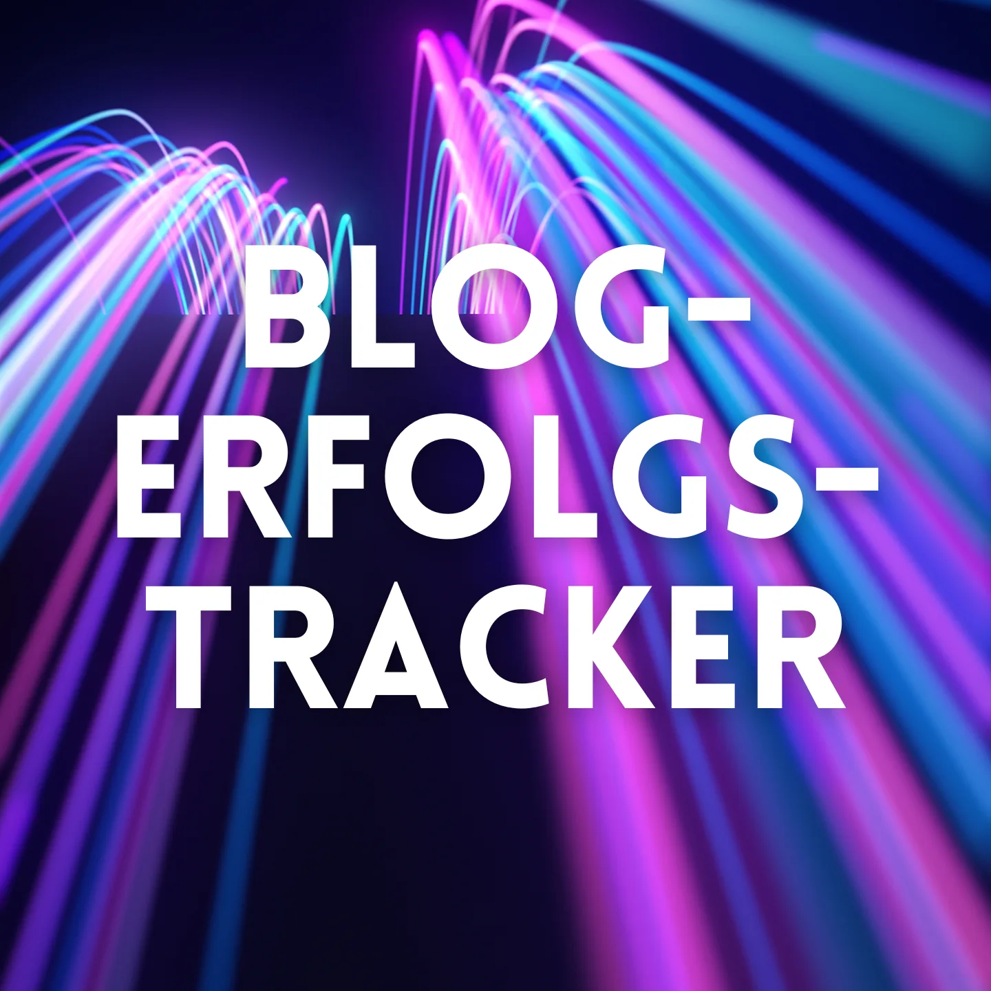Blogtimize – Videokurs zur Blog-Optimierung von Judith Peters 6 Neon-Hintergrund in Magenta und Cyan mit geometrischen Linien-Effekten