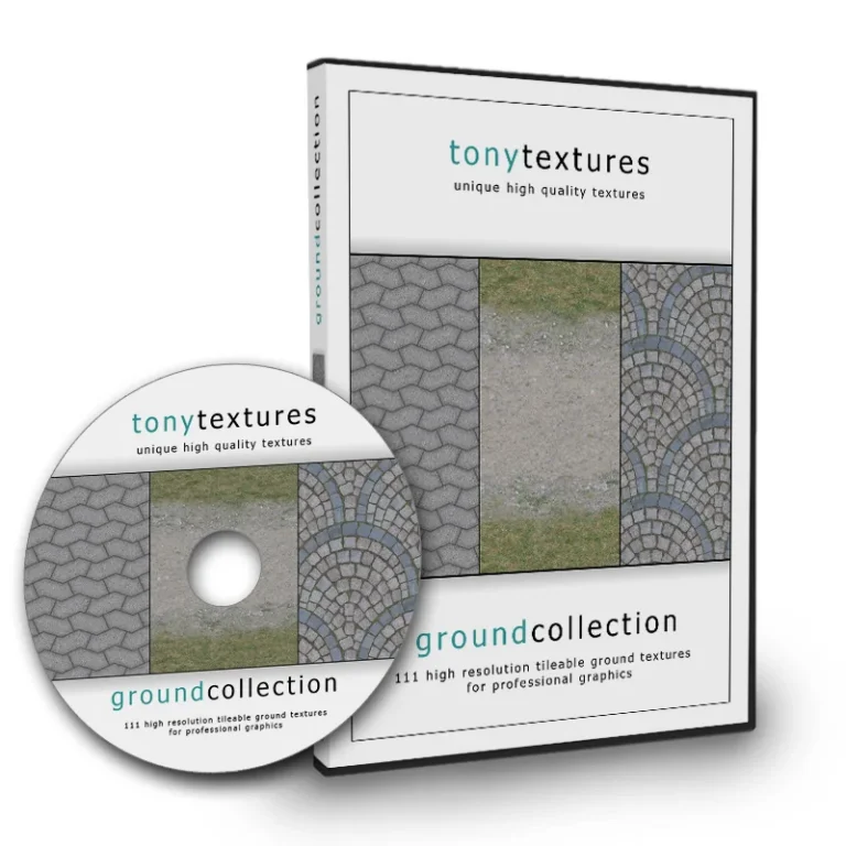 Bodentexturen für 3D-Rendering