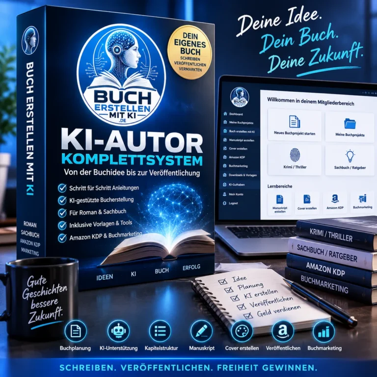 Buch erstellen mit KI – Kurs im Mitgliederbereich