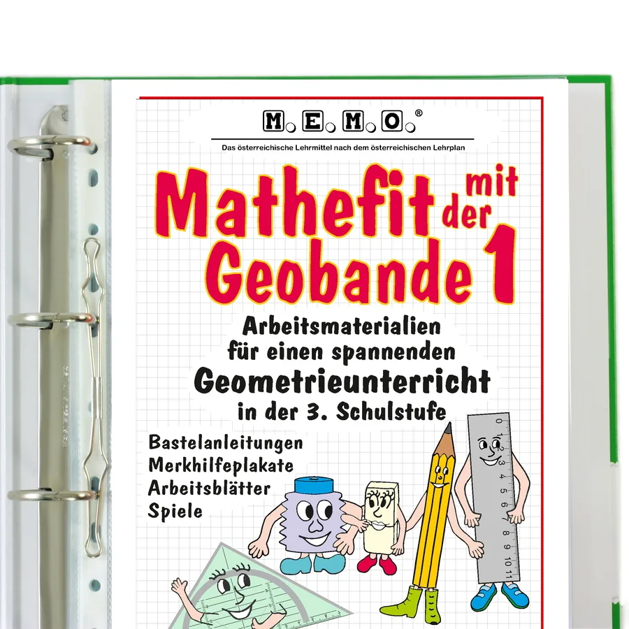 Mathefit mit der Geobande 1 Geometrie Workbook für 3. Klasse