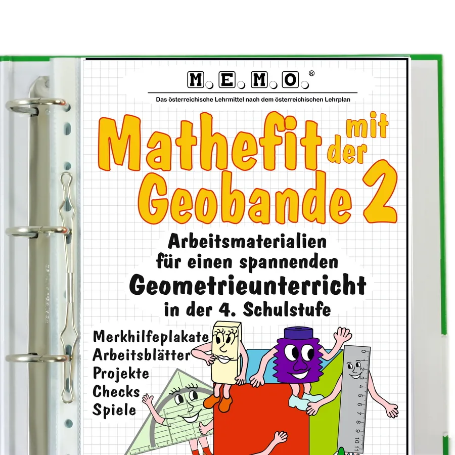 Mathefit mit der Geobande 2 Geometrie Workbook für 4. Klasse