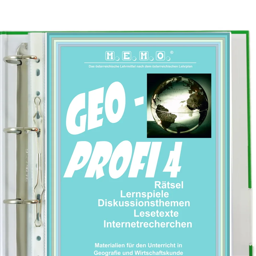 Geografie Geo-Profi 4 Workbook mit Globus-Bild
