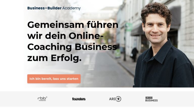 Business–Builder Academy – Coaching für Online-Business