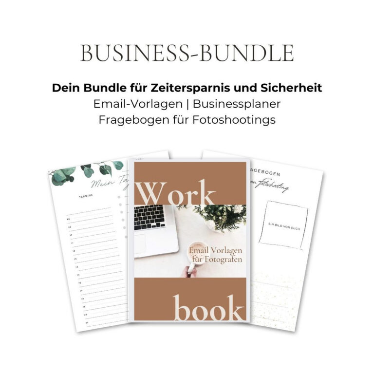 Business-Bundle – Vorlagen für Fotografen von Yvonne Gerlach