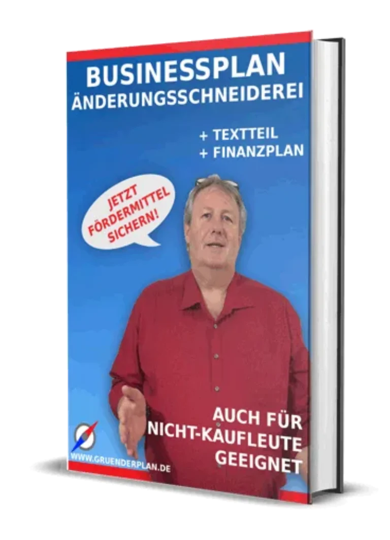 Businessplan Änderungsschneiderei – Vorlage mit Excel-Finanzplan