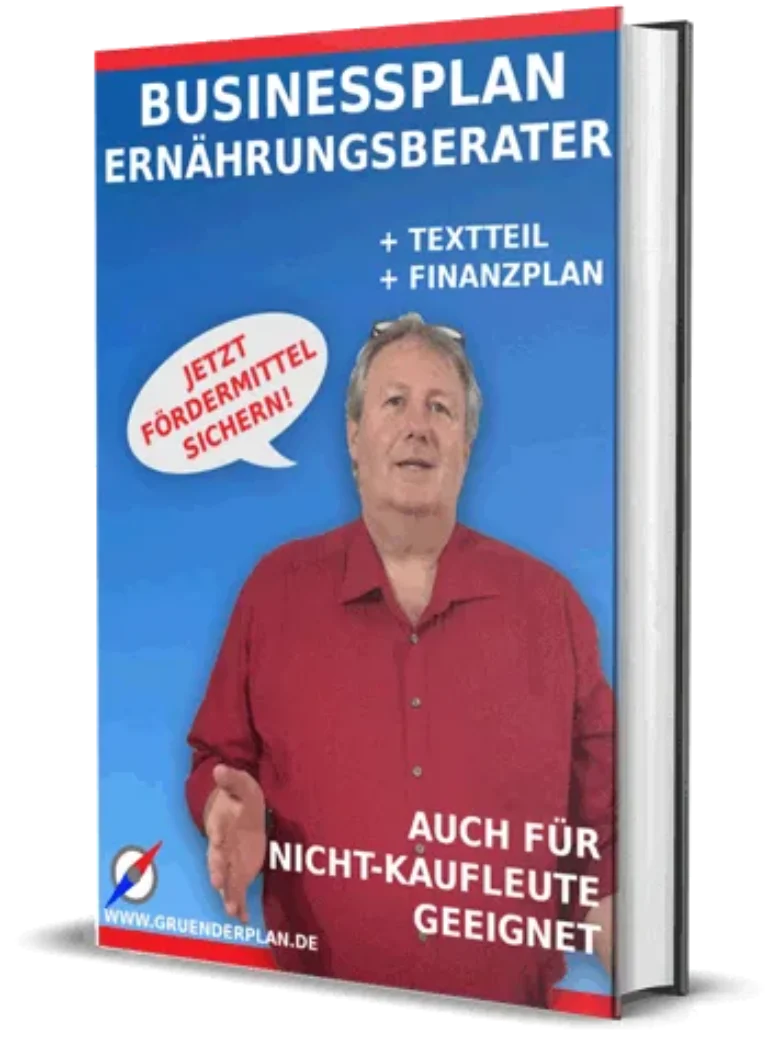Businessplan Ernährungsberater – Vorlagen-Bundle mit Finanzplan