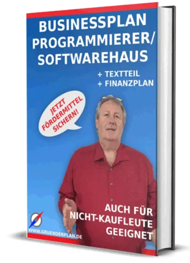 Businessplan Programmierer / Softwarehaus – Vorlage mit Finanzplan