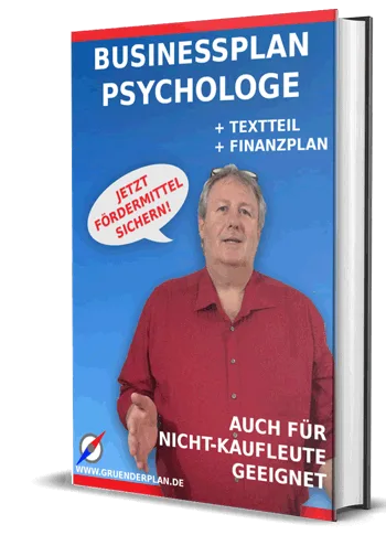 Businessplan Psychologe Bundle Cover mit Vorlagenübersicht