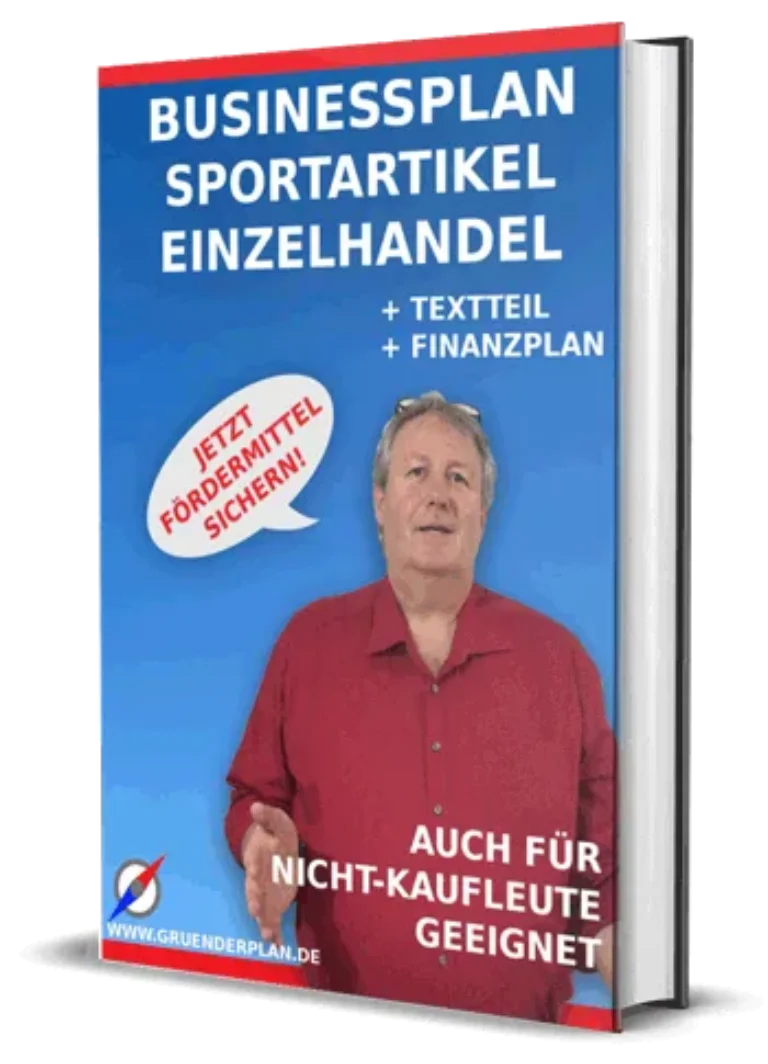Businessplan Sportartikel Einzelhandel – Vorlage mit Finanzplan