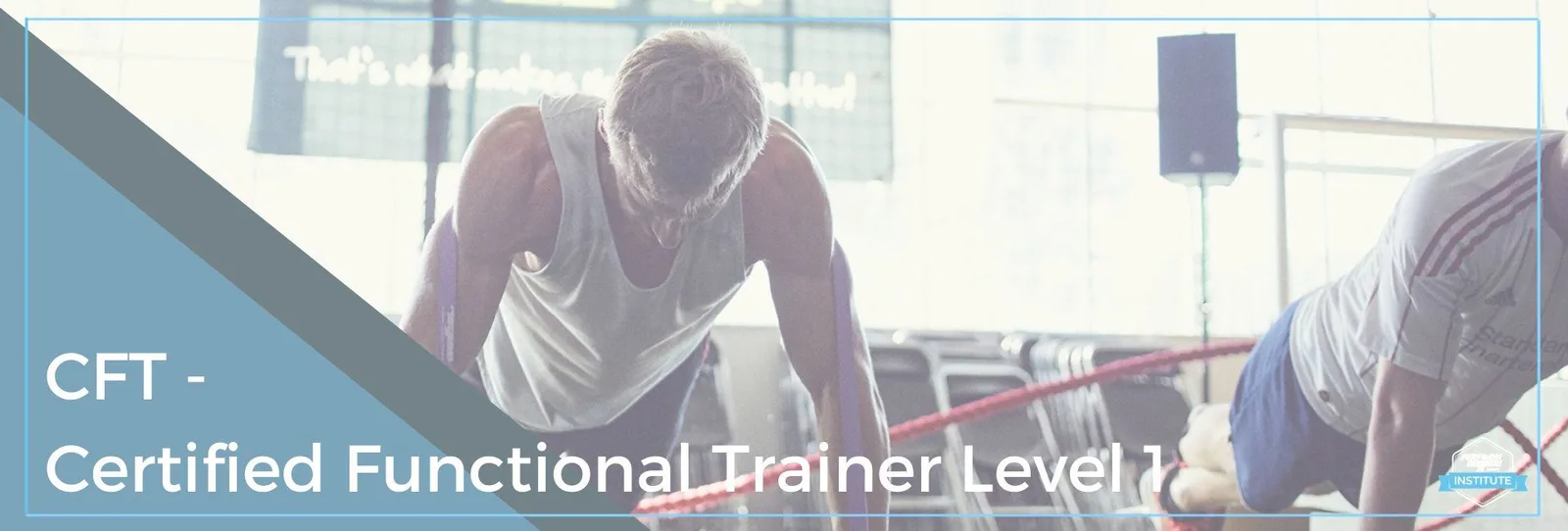 CFT – Functional-Training-Kurs 9 Banner mit Trainierenden beim funktionalen Training an Seilen