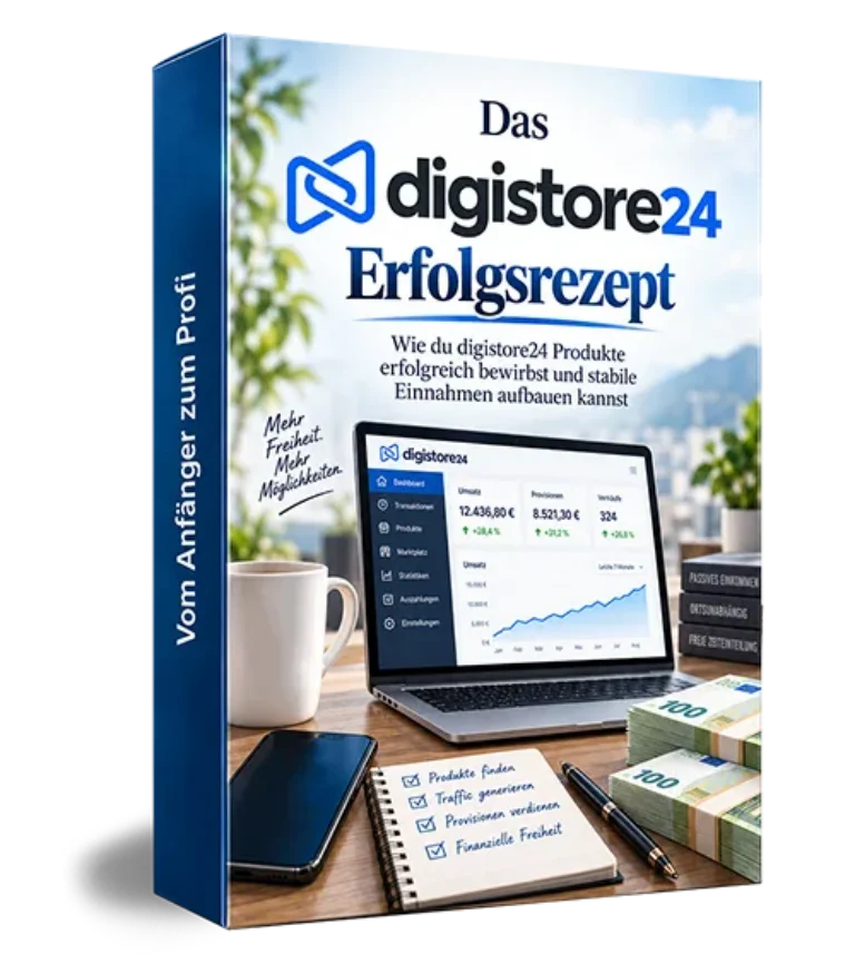 Das digistore24 Erfolgsrezept – Affiliate-Marketing-Videokurs