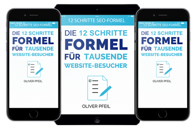 Das SEO 1x1 für Google Videokurs Cover mit 12-Schritte-SEO-Formel