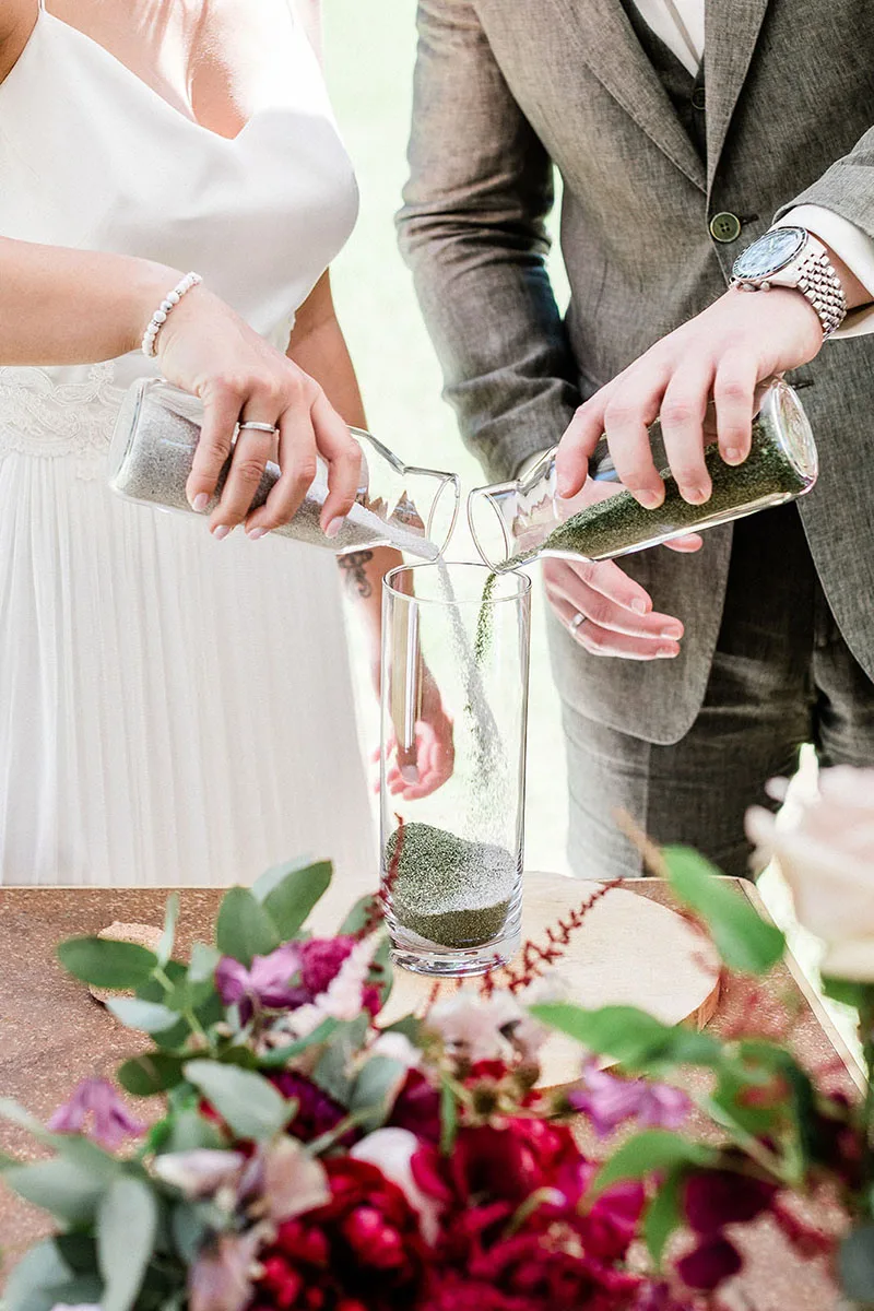Yamira & Stephan, Sandzeremonie Trauritual