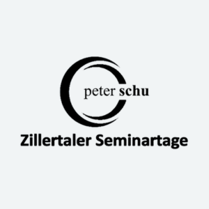 Logo Zillertaler Seminartage von Peter Schu mit schwarzem Kreis