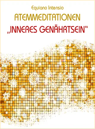Buch-Cover mit Titel und goldenen Pixelmuster auf cremefarbenem Hintergrund
