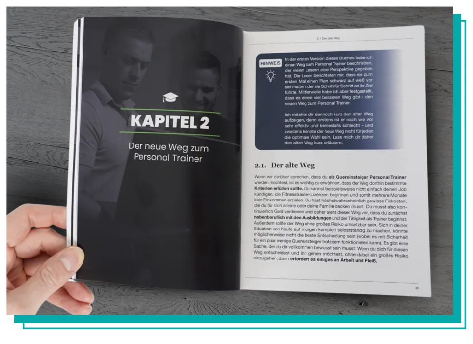 Kapitel 2 mit Muster Der neue Weg zum Personal Trainer