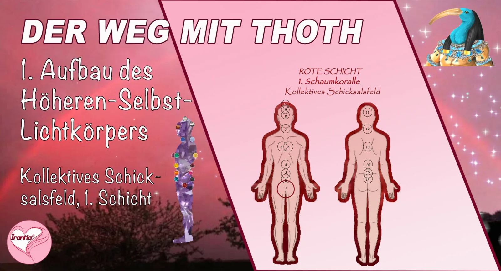 1. Lichtkörper-Aufbau, Höhere-Selbst-Lichtkörper, Kollektives Schicksalsfeld, 1. Schicht