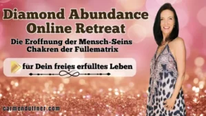 Hero-Banner Diamond Abundance Online Retreat mit Carmen Duffner, kompakte Version