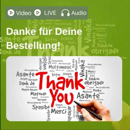 Dankesseite für die 14 tägige gesunder Schlaf-Challenge