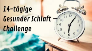 Kurscover der 14 tägige gesunder Schlaf-Challenge von Ingo Lienemann