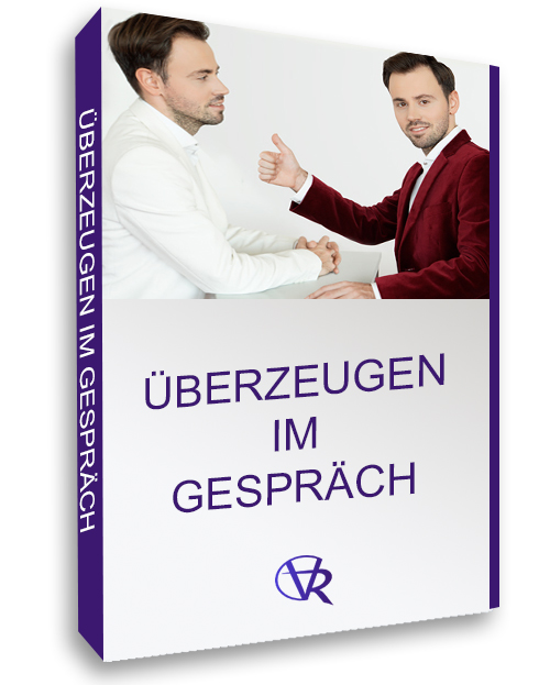 Produktbox-Mockup mit zwei Männern, Text "ÜBERZEUGEN IM GESPRÄCH" und Argumentorik-Logo