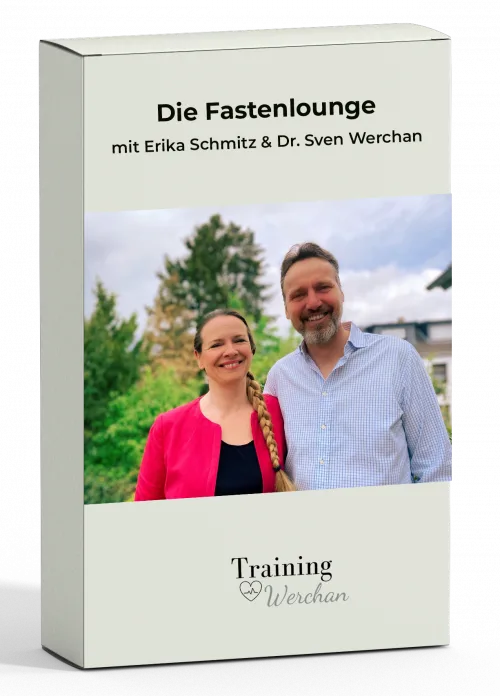 Die Fastenlounge Produktbox mit Erika Schmitz und Dr. Sven Werchan