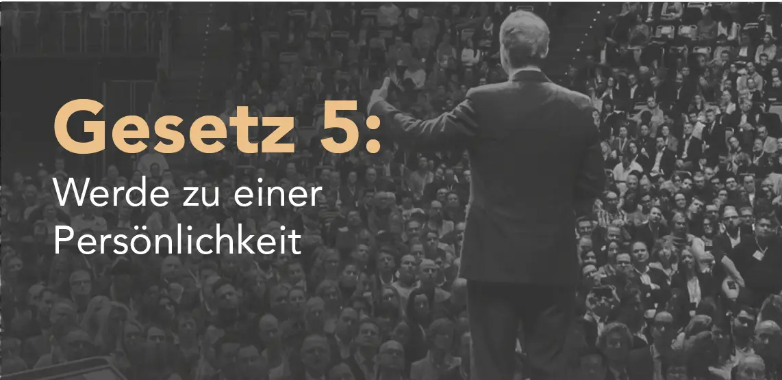 Infografik zu einem Gesetz der Gewinner aus dem E-Book von Bodo Schäfer