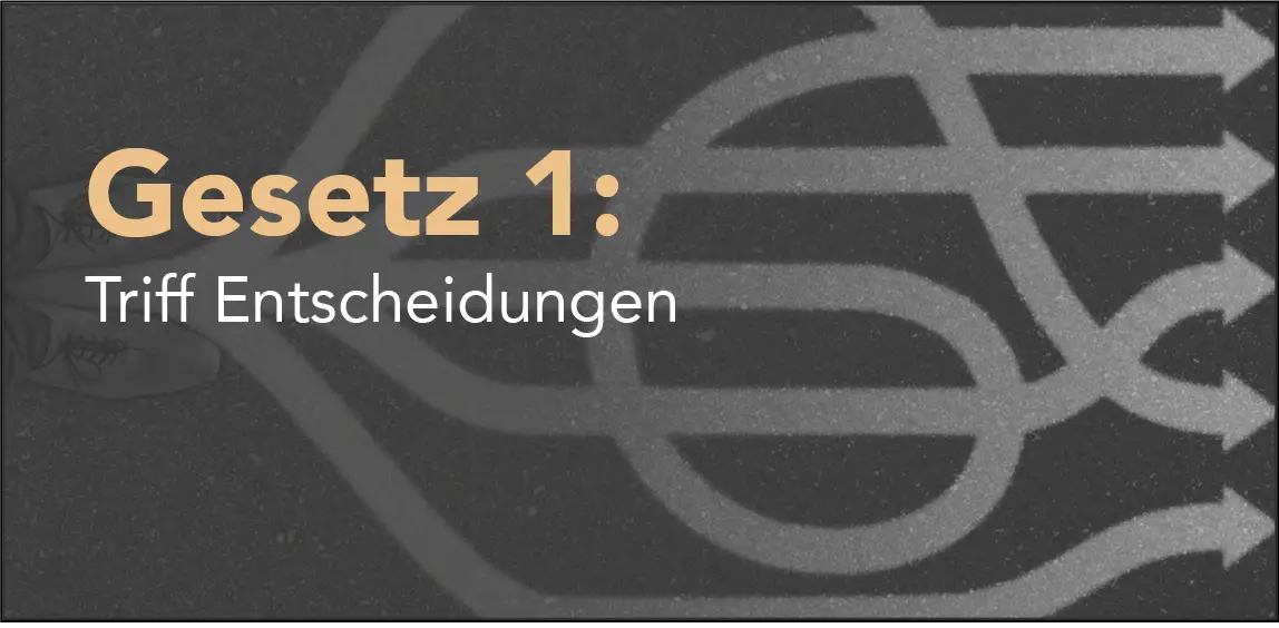 Kapitelübersicht Gesetz 1 Triff Entscheidungen