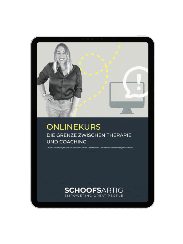 Die Grenze zwischen Therapie und Coaching – Videokurs für Coaches