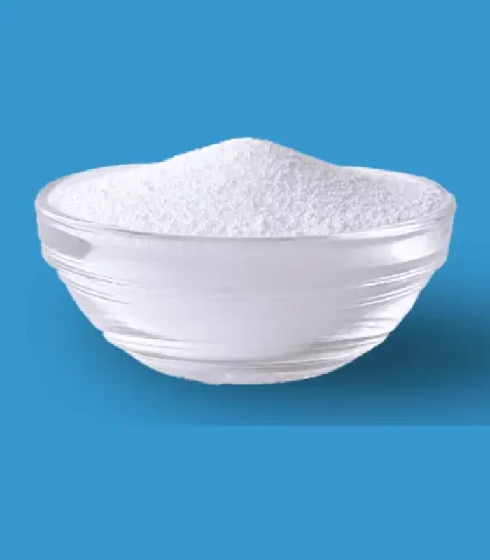 Glasschüssel mit Borax Pulver