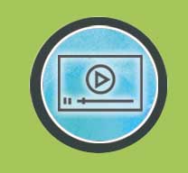 Die Kraft des Loslassens – Live-Workshop zum Loslassen von Anselm Grün 8 Icon mit Play-Symbol auf Video-Bildschirm in blauem Kreis