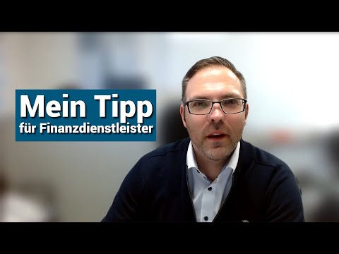 Die perfekte Altersvorsorgeberatung – Videokurs für Finanzberater 10 Videostandbild mit Robert Peukert und Textoverlay zu Finanzdienstleistern