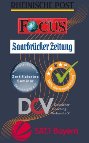 Mockup-Grafik zeigt Logos von Rheinische Post, Focus-Magazin, Saarbrücker Zeitung, DCV und SAT.1 Bayern