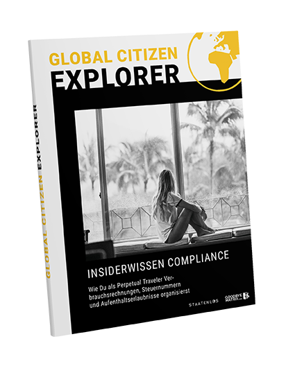 Global Citizen Explorer Cover Insiderwissen Compliance mit Frau am Fenster